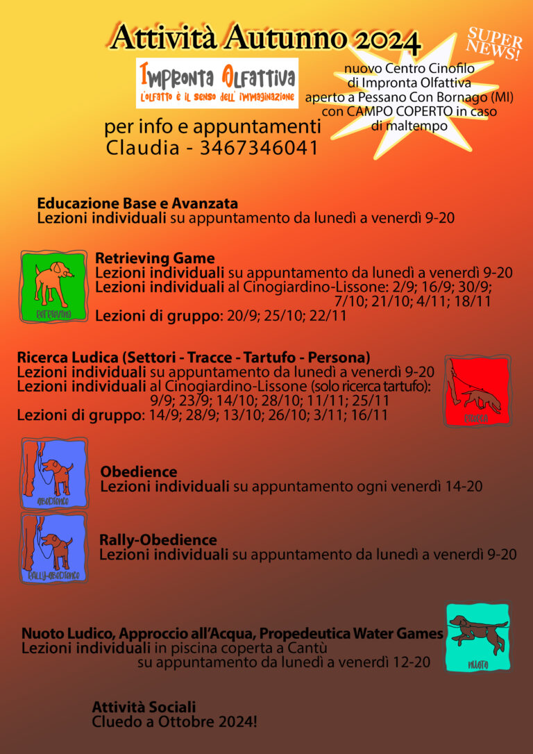 Calendario Autunno 2024